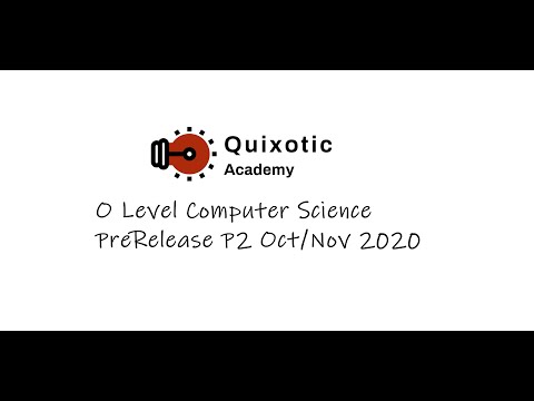 Solved  : Cambridge O Level Computer Science (2210) Pre Release Material 2020 Oct/Nov P22 Task 1
