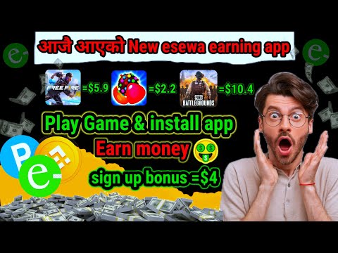 Daily income रु.900 | New esewa earning app 2024 | new nepali earning app today | make money online