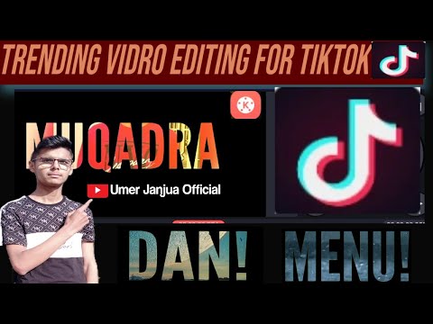 Tiktok papular Video Editing. Tiktok ki trending video kasay bnaye | Umer Janjua Official