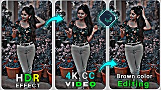 Alight Motion HDR Dark Effect | Trending Effect In Alight Motion | Brown Effect | Technical Asmatali