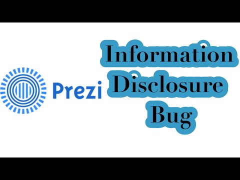 Prezi | Private data Disclosure through Share Folder Collaborators Feature