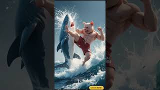 #PigRescue #CuteAnimals #PigtoonAI #AICartoons #FunnyAIAnimation