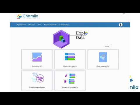 Chamilo-LMS  ExploData et les Signets