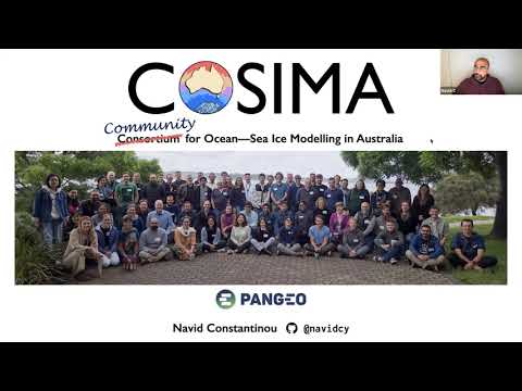 Open-source workflow within the Consortium for Ocean-Sea Ice Modelling in Australia (COSIMA)