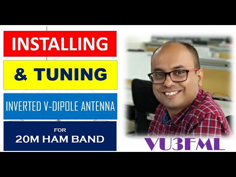 Installing and Tuning Inverted V dipole