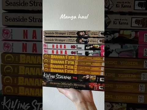 Adding more to the collection 💫 #manga #tgcf #bananafish #nana #mxtx #bl #yaoi #danmei