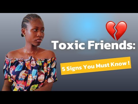 “Toxic Friendship Signs You Must Know | How to Deal with Fake Friends as a Teen”