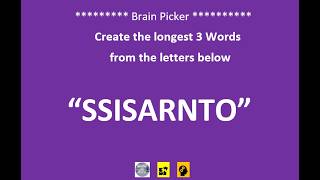 Brain Picker 1 | Test Your IQ | Challenge it #fun