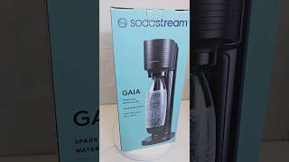 Sodastream black Gaia sparkling water maker