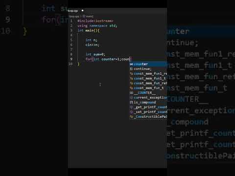 Cpp program to find sum of natural numbers till n 🔥  C++