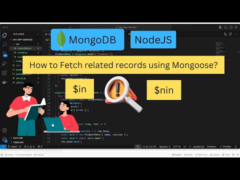 mongoose query | mongoose in nodejs | mongoose $in | mongoose $nin