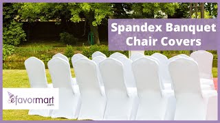 Spandex Banquet Chair Covers | Chair Decor | eFavormart.com