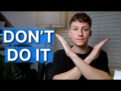 Why You Should NOT Be A Data Scientist