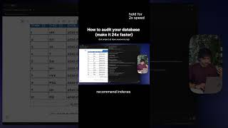 How to audit your database (24x faster)