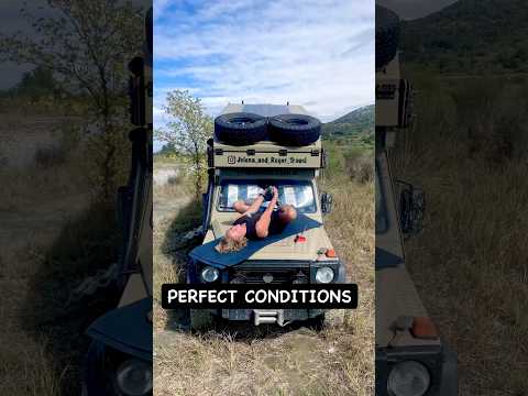 Perfect conditions are an illusion. #offroadlife #nomadslife #tinyhouse #camperlifestile #camperlife