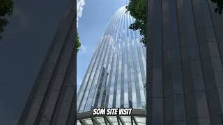 SOM Site Visit #som #architect #internship #architecture #architectdesign #construction #sitevisit