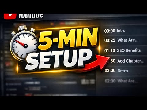 How to Add Chapters on YouTube (Timestamps Tutorial 2025 | Boost Video SEO)