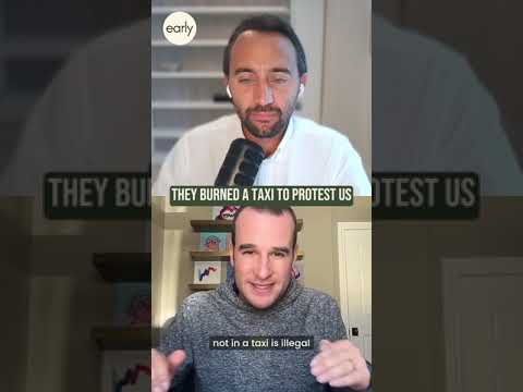 They Burned a Taxi to Protest Uber. The Next Day, Police Arrested 3 Interns — and Sam Gellman #uber