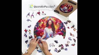 QuordlePuzzles | Train your brain #woodenpuzzle #puzzletok #puzzlesolving #puzzlecomplete