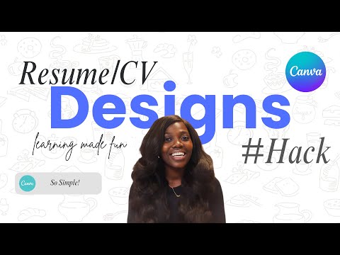 How to Make Resume and CV in Canva - 2026 Tutorial