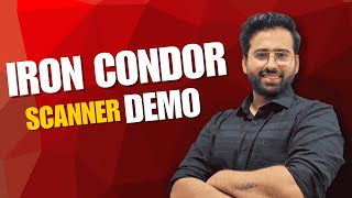Iron Condor Dashboard & Scanner | Build Custom Algo Trading Tools (F&O / Options / Futures)