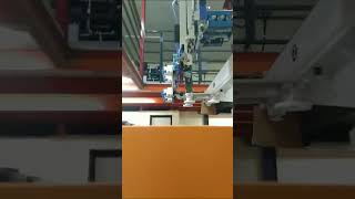 #robot sync with #machine. Why does the part fall? #industrialrobot #robotcontrol #robomotion