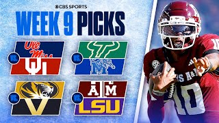 Picks for EVERY Top 25 game in College Football [Full Week 9 Predictions]