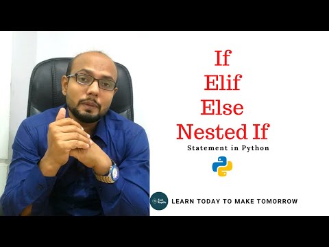 #20 Python Tutorial for Beginners | If Elif Else Nested If  Statement in Python