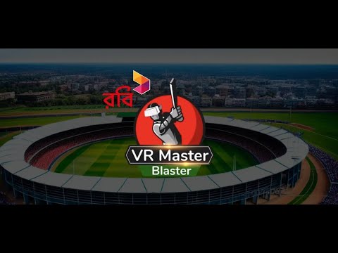 Robi VR Master Blaster   Cricket VR #virtualreality #cricket