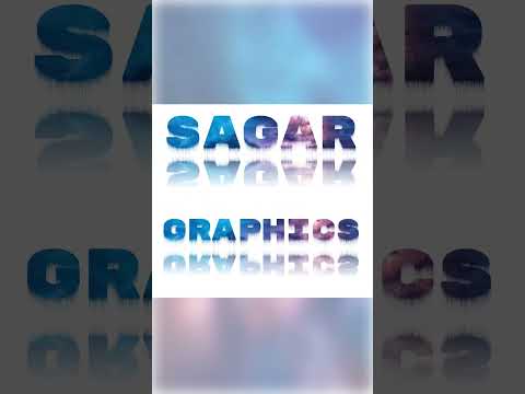Amazing text effect in CorelDRAW ||SAGAR GRAPHICS|| #coreldraw #shorts #shortvideo #shortfeed #viral