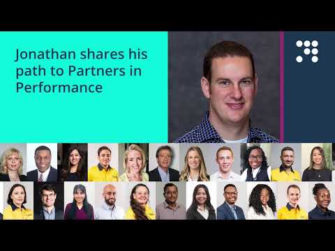 Path to Partners in Performance: Career journey and highlights - Jonathan's Story
