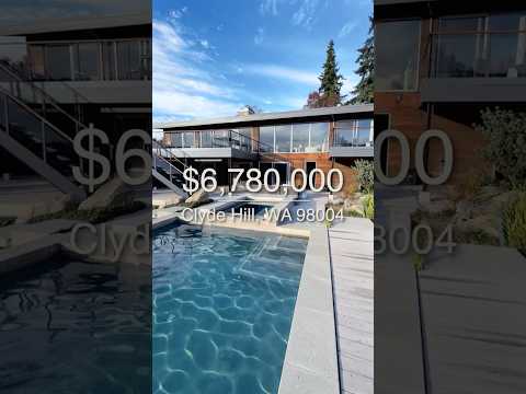 You’re Not Just Buying a Home, You’re Buying Bellevue's $6.78M Clyde Hill Flex.