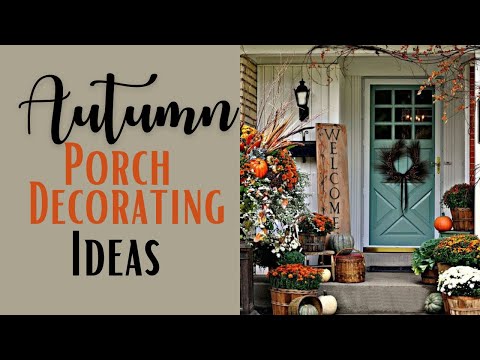 Autumn Porch Decorating Ideas
