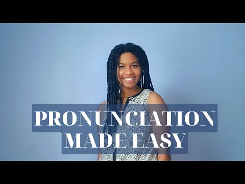 Pronunciation Made Easy