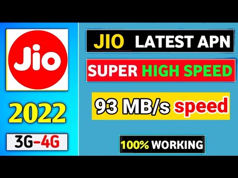 Jio Network Problem |Jio APN Settings | Jio Internet Problem Solution |Increase Jio Net Speed @jio
