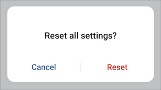 Reset All Setting Without Losing Data - Oppo Phone - Android & Ios