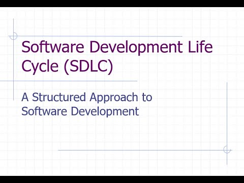 Software Development Life Cycle (SDLC)