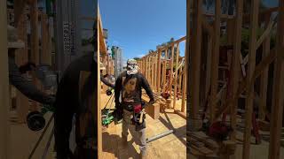 Structural Wood Beam installation for a #Remodel. #Framing #StructuralWork #homeremodelling