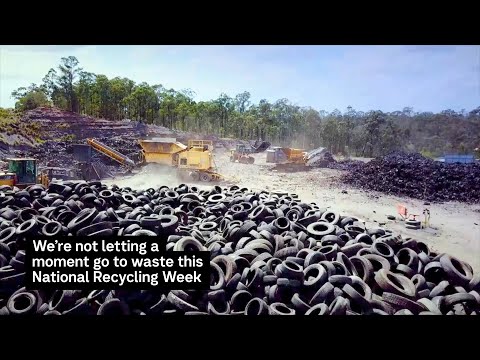 National Recycling Week at Victoria's Big Build