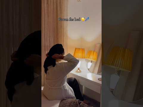 Grwm for bed 😴💤 #skincare #skincareroutine #selfcare #shorts