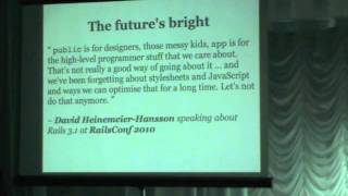 RubyConfUA - Maintainable frontend code in Ruby on Rails Apps. George Brocklehurst