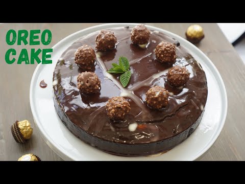 EASY Oreo Cake Recipe | Eggless Chocolate Cake Recipe | Oreo Cookie Cake