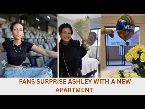 ASHLEY OGLE FANS SURPRISE HER WITH A NEW APARTMENT IN JOHANNESBURG | BIG BROTHER MZANSI 2025