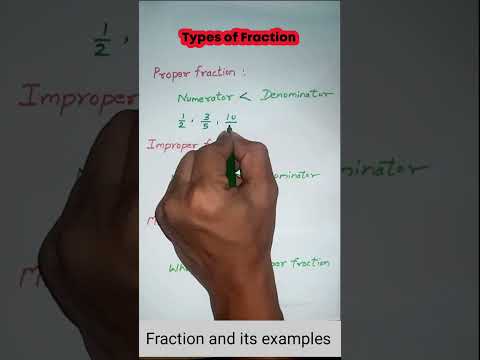 Types of Fraction