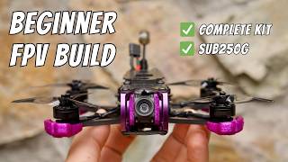 FPV Drone Build for Beginners: Joshua Bardwell QAV-S 2 Sub250g kit