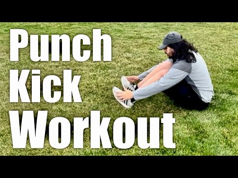 Punch and Kick workout 45-15min (Beginner)