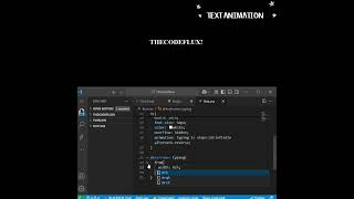 Text Animation in CSS⭐ #css #htmldeveloper#python#reels #code #programming #bgmi#fullstackdeveloper