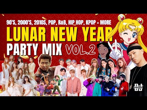 Lunar New Year Party Mix: Epic Blend of K-Pop, Hip-Hop, R&B, Pop & 90s-2000s Bangers!  🎉