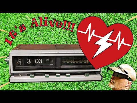 Flip-Clock Flip:  From Thrift Store to Restoration Revival.