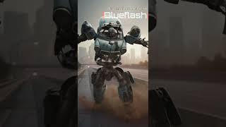 Meet Blueflash 🚗🤖 – the epic pale-blue Autobot #cinematic  #automobile  #futurerobots